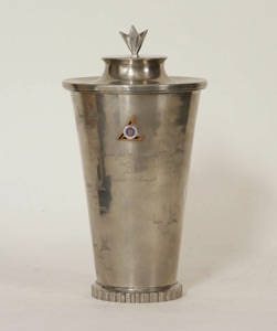 Pokal med lock 1930